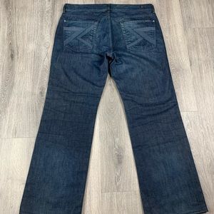 7 For All Mankind RARE Dojo Flare Jeans Sz 16 30”